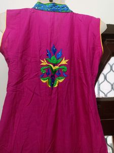 Beautiful Pink Anarkali Kurta