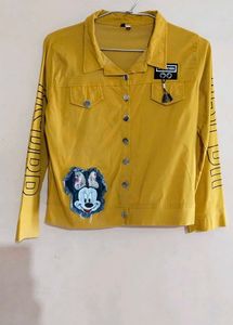 Yellow Mickey Mouse Jacket
