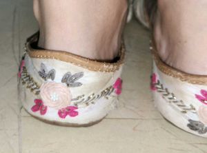 Floral Embroidered Juttis
