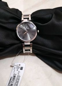 Titan Silver-Tone Watch