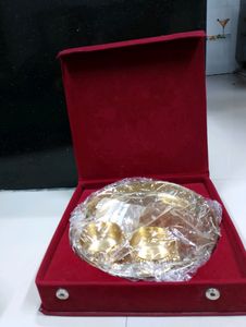 Brass Thali Set