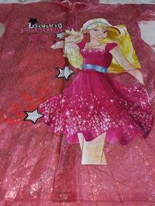 ☔Happy Monsoon🌧️Cute Barbie Raincoat For Girls💝