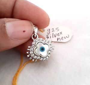 925 Silver Evil Eye Pendant
