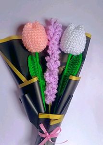 Crochet Flower Bouquet