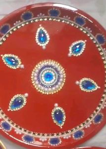 Traditional Handcrafted Decorative Pooja Thali