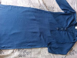 Striped Blue kurta