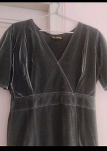 Elegant Grey Dress