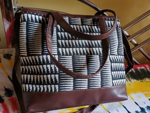 Patterned Tote Bag