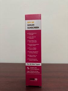 Cosiq Sunscreen Serum New