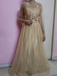 Golden Party Gown
