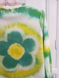 Tie-Dye Long Sleeve Top