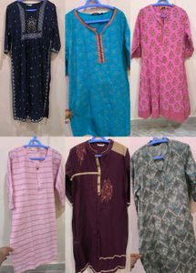Set Of 6 Kurtis