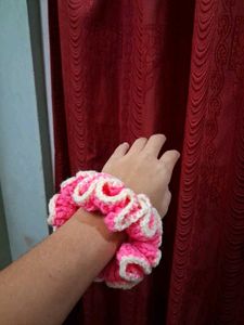 Crochet Scrunchie Set