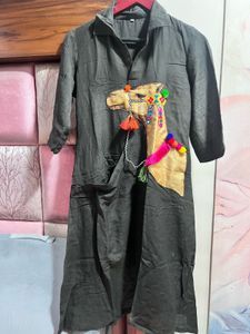 Camel Kurta Or Dress !