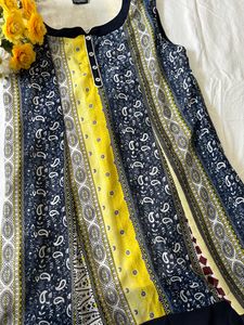 Multi Color Georgette Tunic