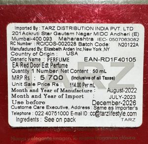 Elizabeth  Arden - RED DOOR ( New With tag )
