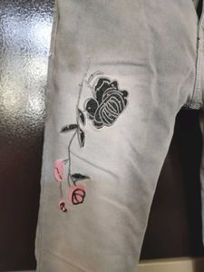 Embroidery Jeans
