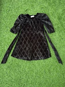 Glittering Black Dress