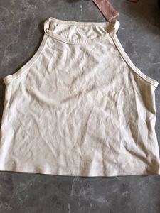 White Cute Top