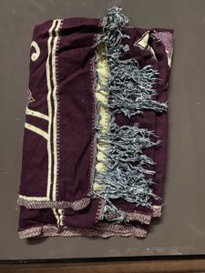 double side Floral Print Stole