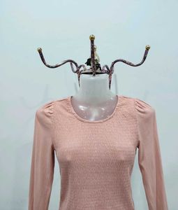 Pink Fitted Top