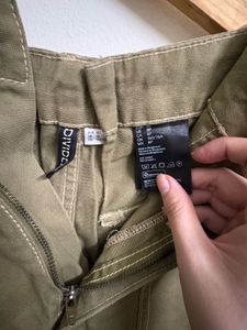 Olive Green Cargo Pants