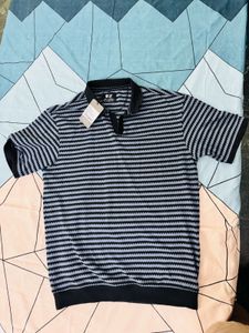 Striped Polo T-Shirt