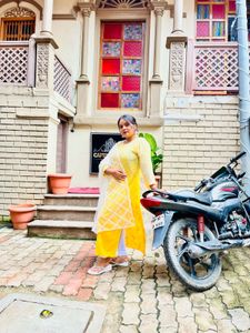 Yellow Kurti Set