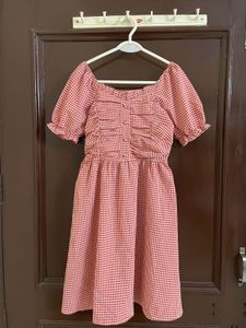 Cottage Core Pink Dress