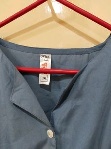 Blue Short Top
