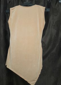 Shimmery cream top