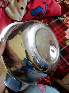 Steel Bowl With Lid