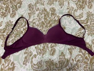 Amante Purple Padded Bra