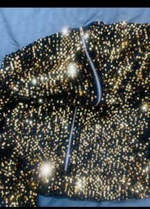 SheIn Full Sleeevs Sequin Dress