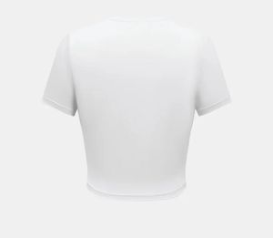 white belt printed pullover tshirt