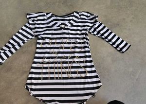 Striped Tunic Top