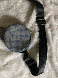 Coach Denim Crossbody Bag