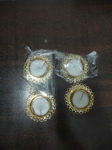 Beautiful Golden T-light Diya