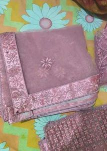 Elegant Pink Embroidered Lehnga