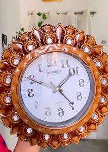 Brown Antique Clock