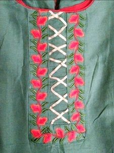 Green Contrast Suit
