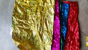 5 Pic Colorful Decorative Foils