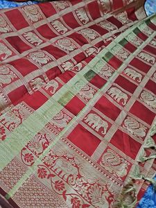 Banarasi Silk  With  Blouse