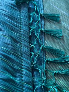 Ombre Green &amp; Blue Saree