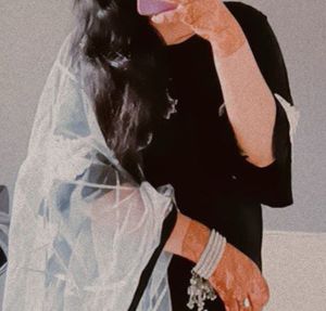 Elegant Black Floral Kurti