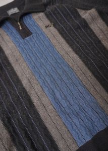 Striped Knit Sweater