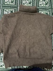 Cozy Brown Knit Sweater