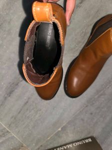 Bruno Manetti - "Tan Flat Boots"