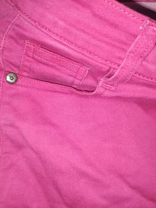 AND denim Pink Jeans Never Used
