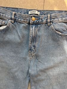 Wide Leg Denim Jeans